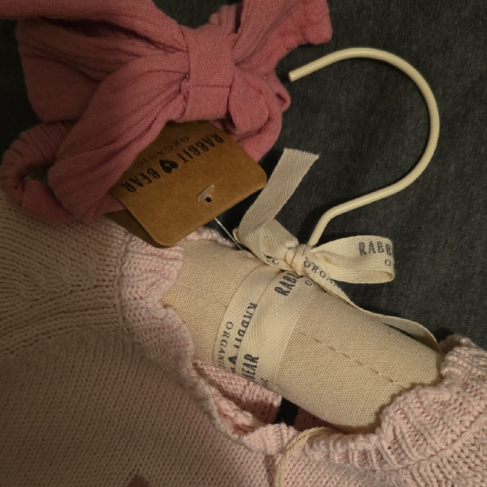Pink Tulip Knit Kids Matching Set - Picture 5 of 5
